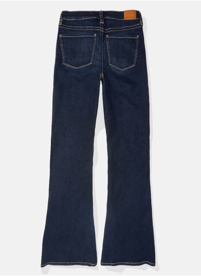 AE Next Level Super High-Waisted Flare Jean