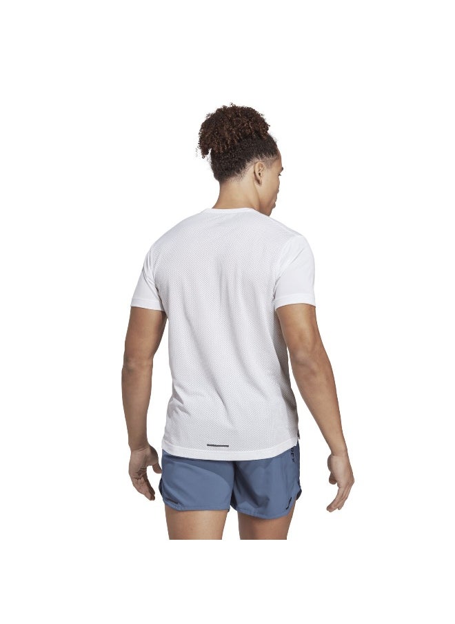 Adidas Agr Shirt White Trail Running Shirts For Men Xs