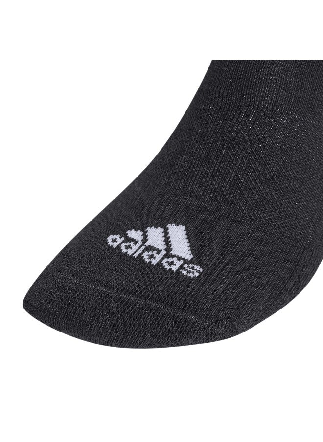 adidas 3 stripes cushioned sportswear mid cut pair pack unisex ankle socks