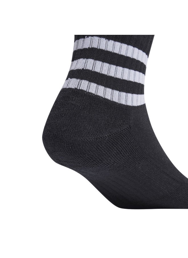 adidas 3 stripes cushioned sportswear mid cut pair pack unisex ankle socks
