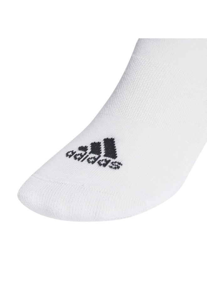 adidas 3 stripes cushioned sportswear mid cut pair pack unisex ankle socks