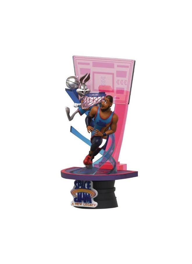 Space Jam : A New Legacy-Bugs Bunny & Lebron James Diorama Stage by Beast Kingdom (Diorama Stage- 069)