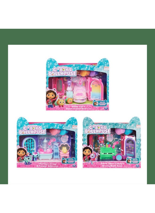 Gabby's DH Dlx Room Set Assorted 1pc