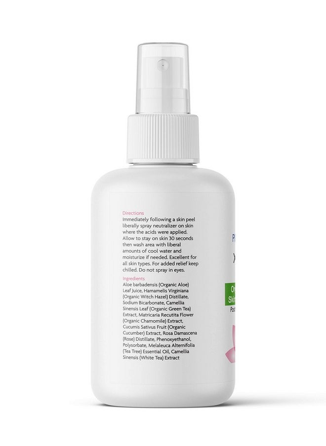 Planet Eden LARGE Organic Botanical Skin Chemical Peel Neutralizer - Neutralizes Salicylic, Lactic, Glycolic and Jessner Peels