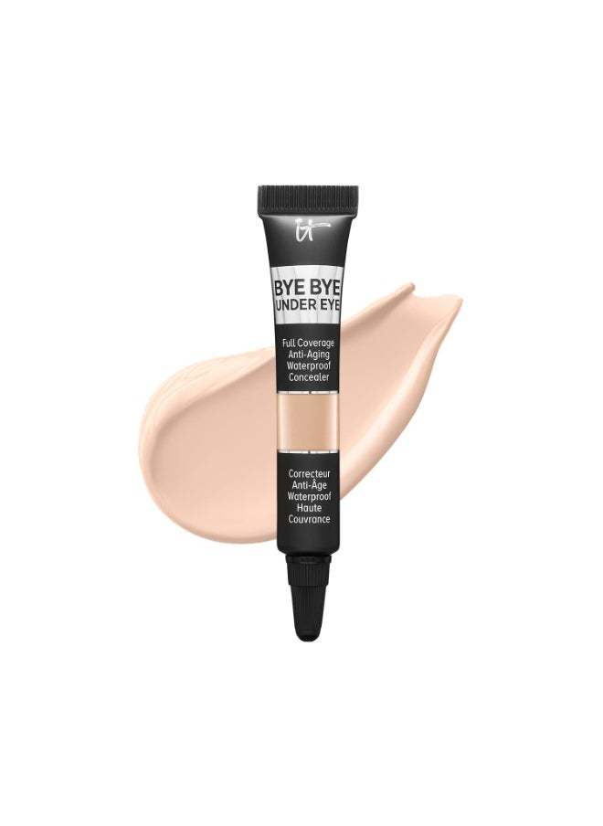 IT Cosmetics Bye Bye Under Eye Full Coverage Concealer -Travel Size - for Dark Circles, Fine Lines, Redness & Discoloration - Waterproof - Natural Finish – 0.11 fl oz 13.0 Light Natural - for neutral undertones