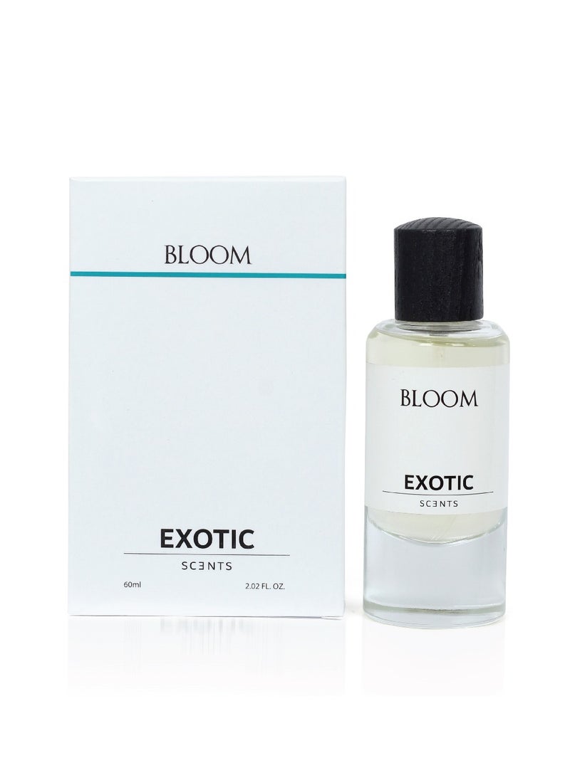 Exotic Scents Bloom Eau de Parfume - 60ml |Fruity Floral Fragrance, Long Lasting