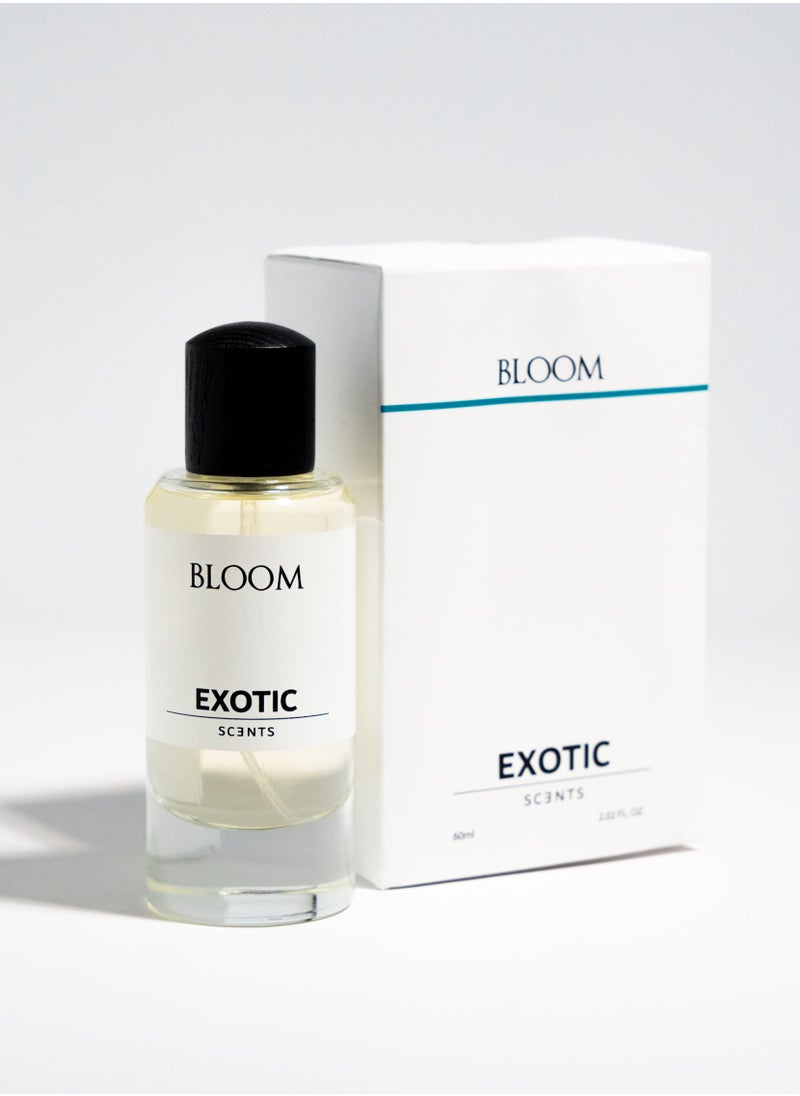 Exotic Scents Bloom Eau de Parfume - 60ml |Fruity Floral Fragrance, Long Lasting
