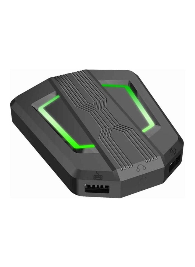 Portable P6 Keyboard And Mouse Adapter With Colour Breathing Light