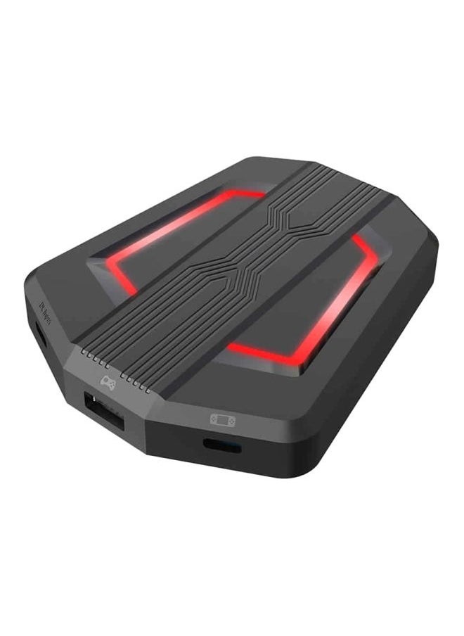 Portable P6 Keyboard And Mouse Adapter With Colour Breathing Light