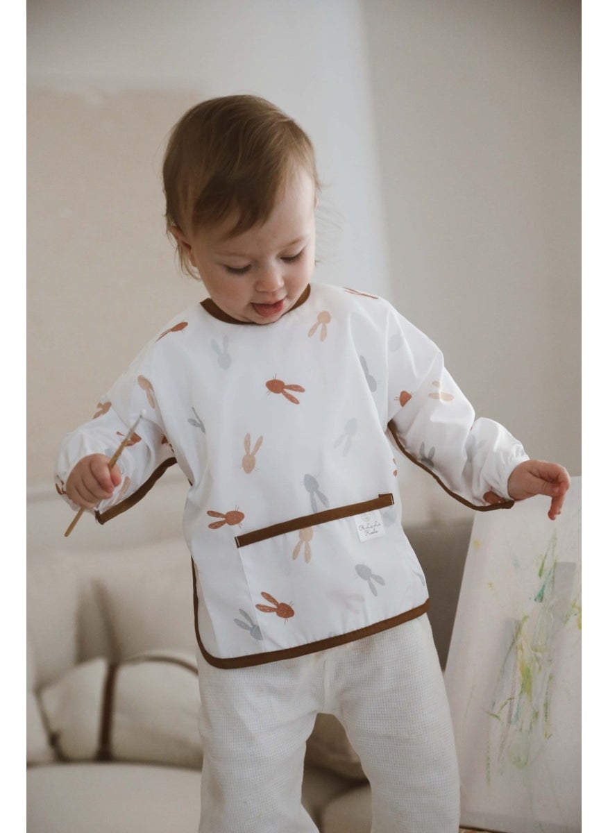 Long Sleeve Liquid Proof Activity Apron (6-36 Months)