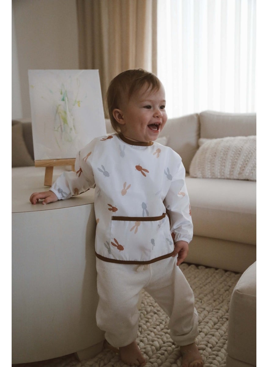 Long Sleeve Liquid Proof Activity Apron (6-36 Months)