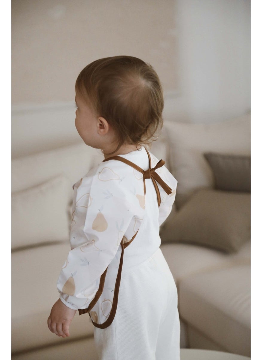 Long Sleeve Liquid Proof Activity Apron (6-36 Months)