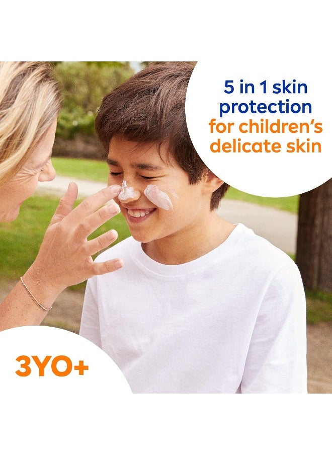 NIVEA SUN Kids Lotion, UVA & UVB Protection, Swim & Play, SPF 50+, 150ml