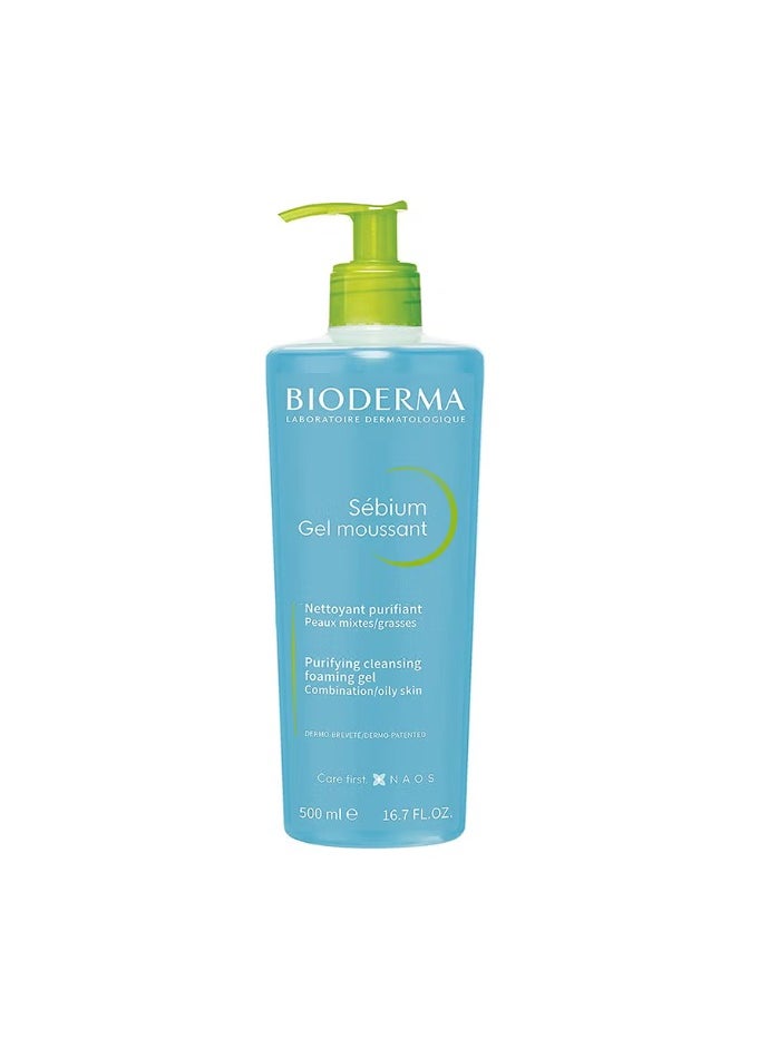 Sebium Gel Moussant Purifying Foaming Blue 500ml