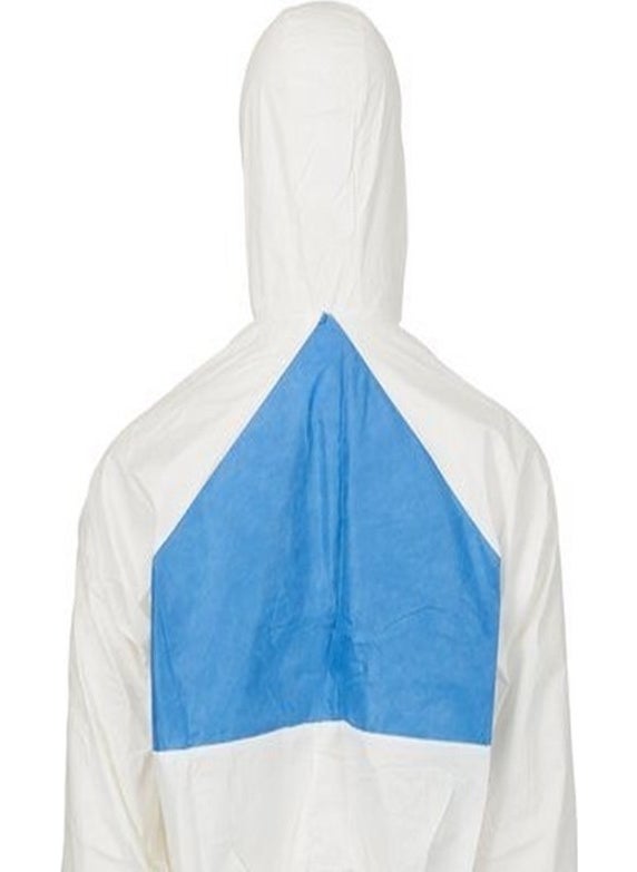 4540+ Special Blue Back Triangle Type 5/6 High Protective White Coverall