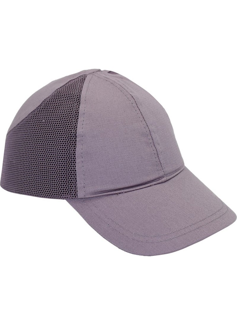 Shock Absorbing Ball Cap Helmet Hat (Grey)