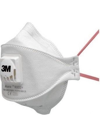 9332+ Valved Dust Mask Ffp3 Aura