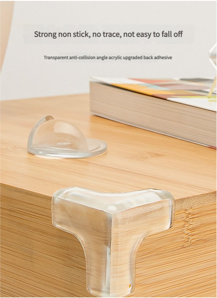 Table Edge Protector, 35 Pcs Transparent Corner Protector, Corner Safety Guards for to Cover Sharp Furniture, Table Edges, Cupboard, Stool Corners