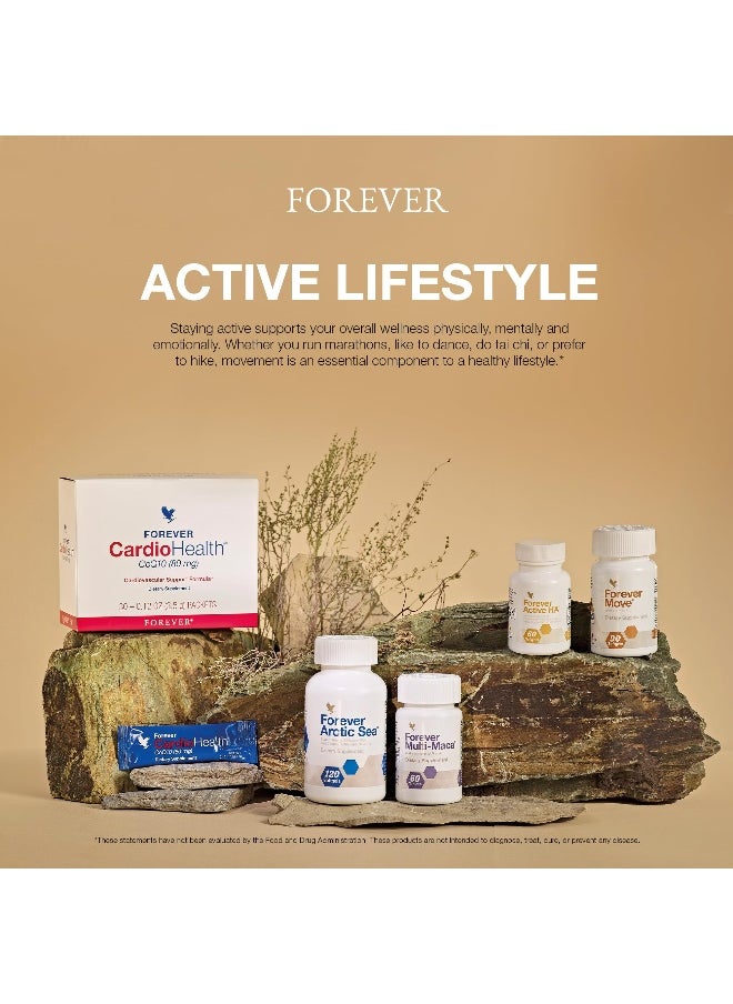 Forever Living - Arctic Sea Omega-3 - Supplement, EPA and DHA Fatty Acid Blend, Supports Heart, Brain, and Eye Health, Gluten-Free, 120 Softgels