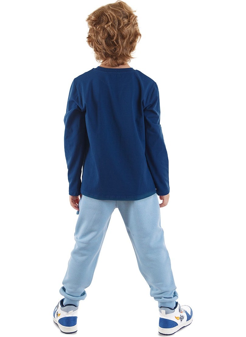 Monster Firefighter Boy T-Shirt Pants Set