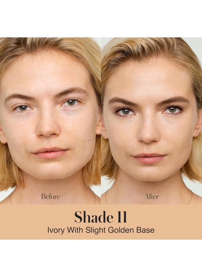 RMS Beauty UnCoverup Concealer - Cream Concealer for Dark Circles & Under Eyes, Full Coverage Hydrating Concealer, Clean, Cruelty-Free & GMP Certified