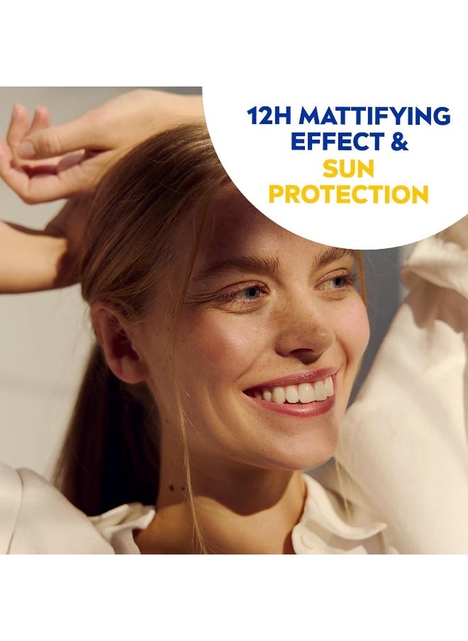 NIVEA SUN Face Cream, UV Shine Control, SPF 50, Tube 50ml