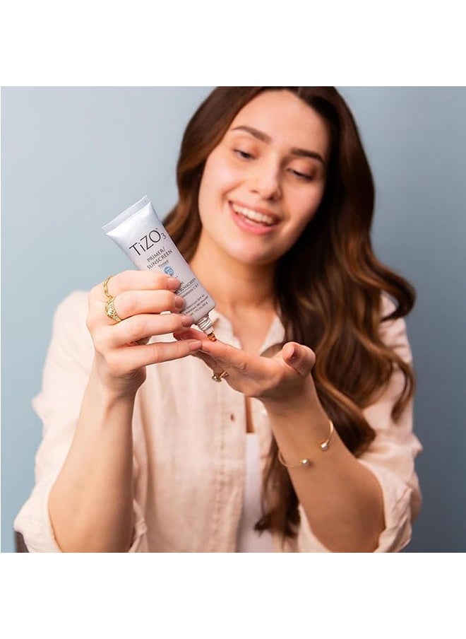 3 Primer Sunscreen 50g, Tinted, SPF 40 PA++++, Facial Mineral Sunscreen