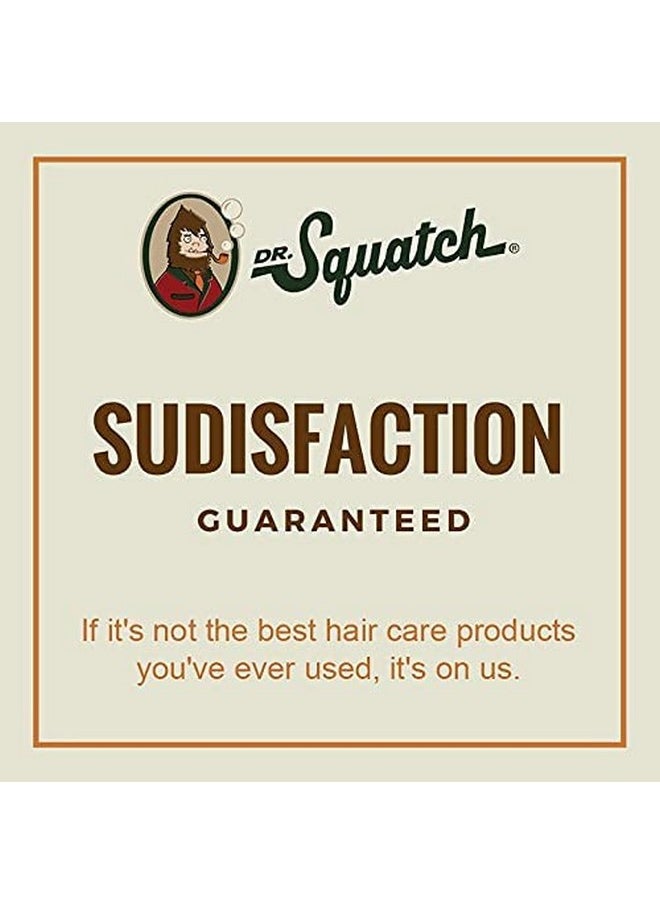 Dr. Squatch Cool Citrus Conditioner for Men - Daily Hair Conditioner - Stimulates, Hydrates, Soothes Scalp - Naturally Sourced with Organic Peppermint, Calendula, Clary Sage