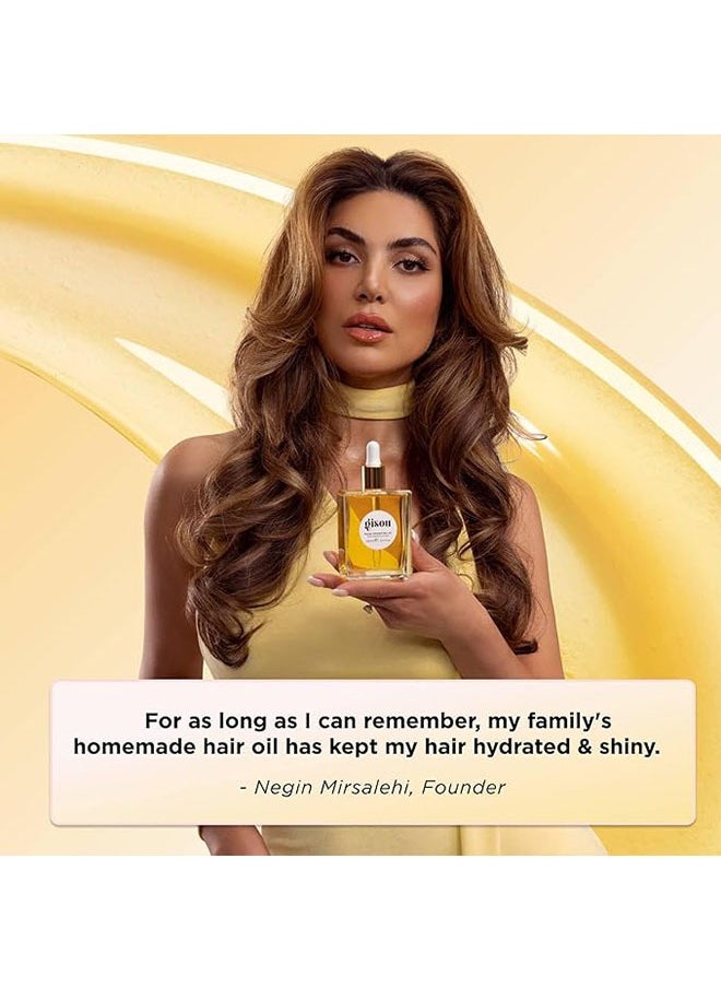 Honey Infused Hair Oil, Negin Mirsalehi, 20ml 0.7fl.oz, Enriched Delicate Hair Oil