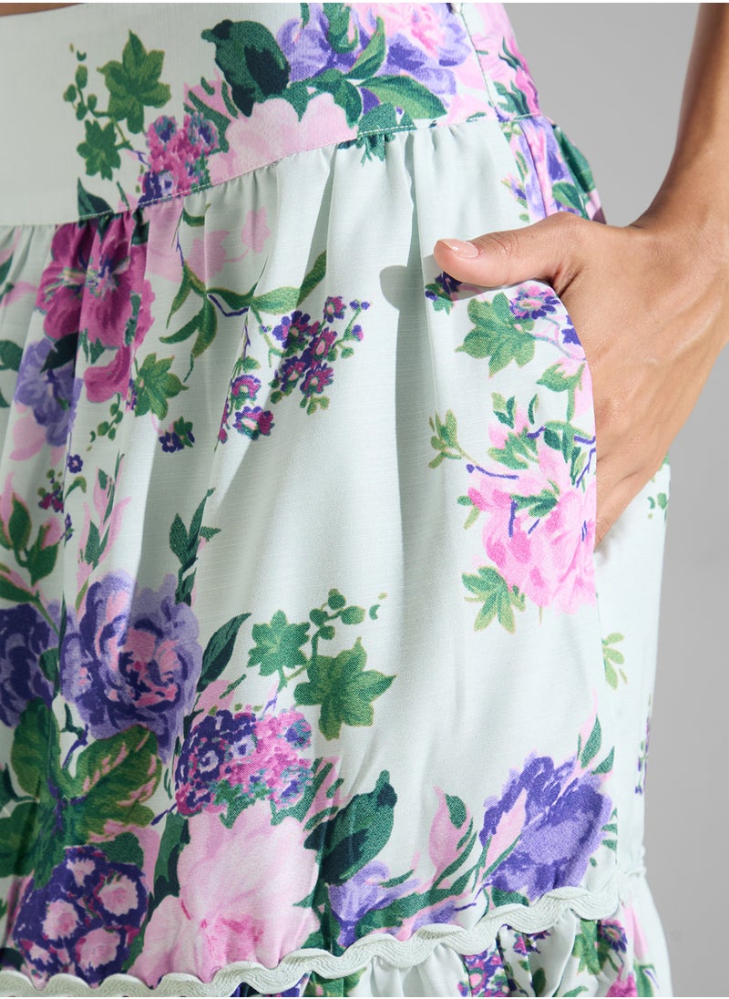 Floral Print Dress