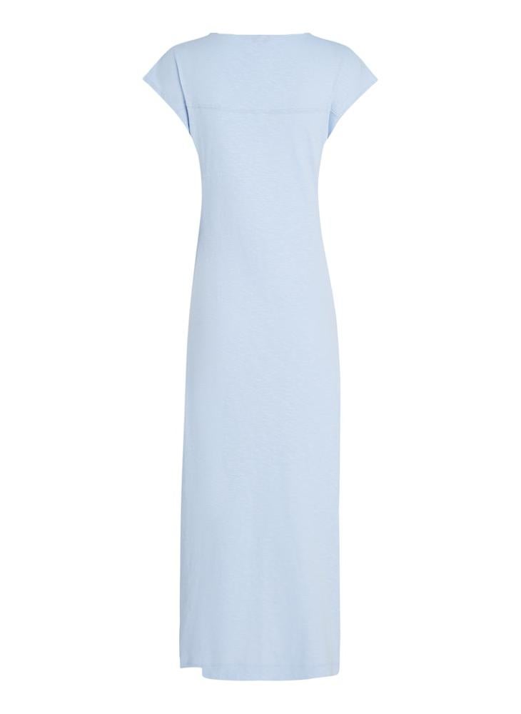 Light Blue Tie Dress