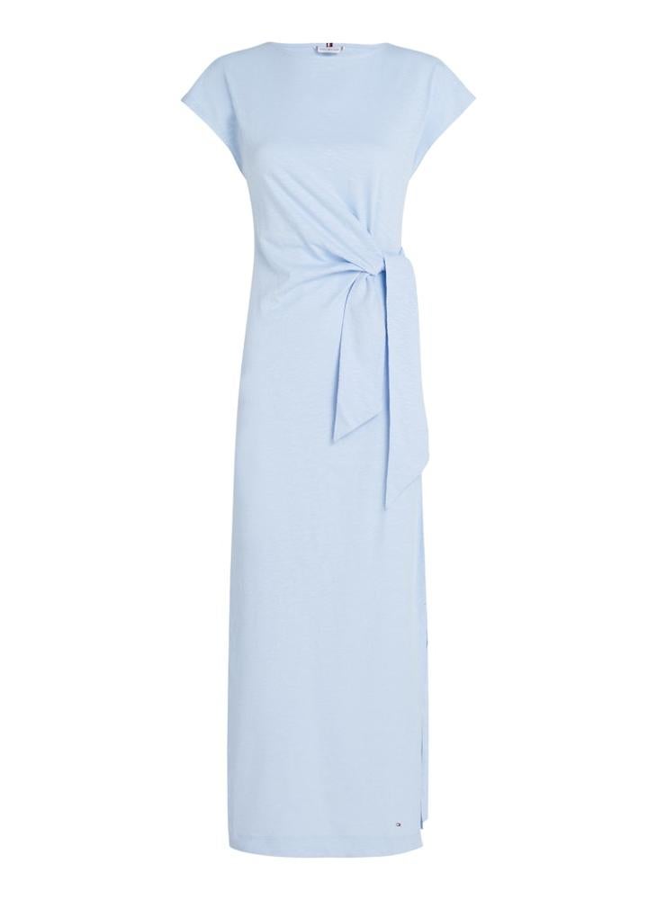 Light Blue Tie Dress