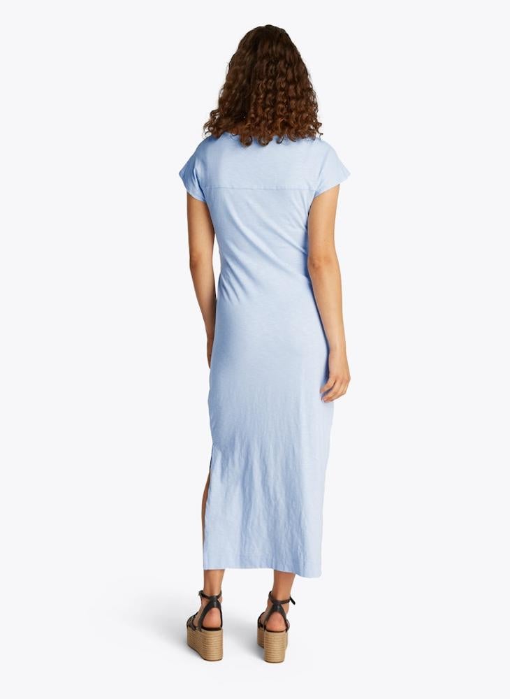 Light Blue Tie Dress