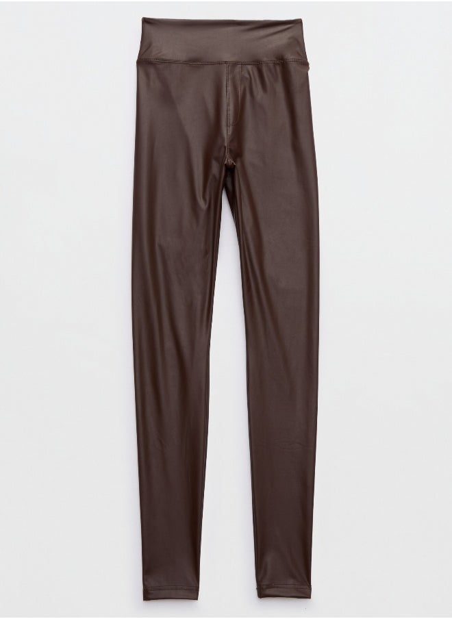 OFFLINE By Aerie Real Luxe Faux Leather Legging