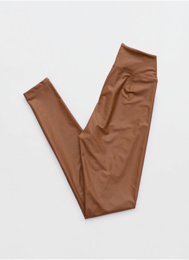 OFFLINE By Aerie Real Luxe Faux Leather Legging