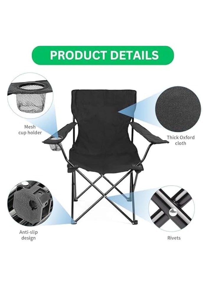 Portable Folding Beach Chair Multi-Purpose Camping Chair, Outdoor Beach Lightweight Foldable Chair, Supports110kgs Load With Carry Bag, Ultralight Backpacking Chair,Travel & Picnic Ect (Blue 1 Pack)