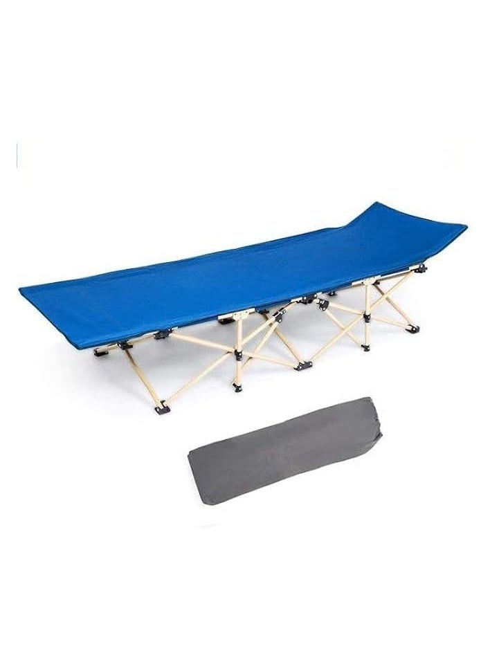 Camping Folding Bed Stable Portable Collapsible Foldable Camping Cot for Outdoor Indoor with Bag