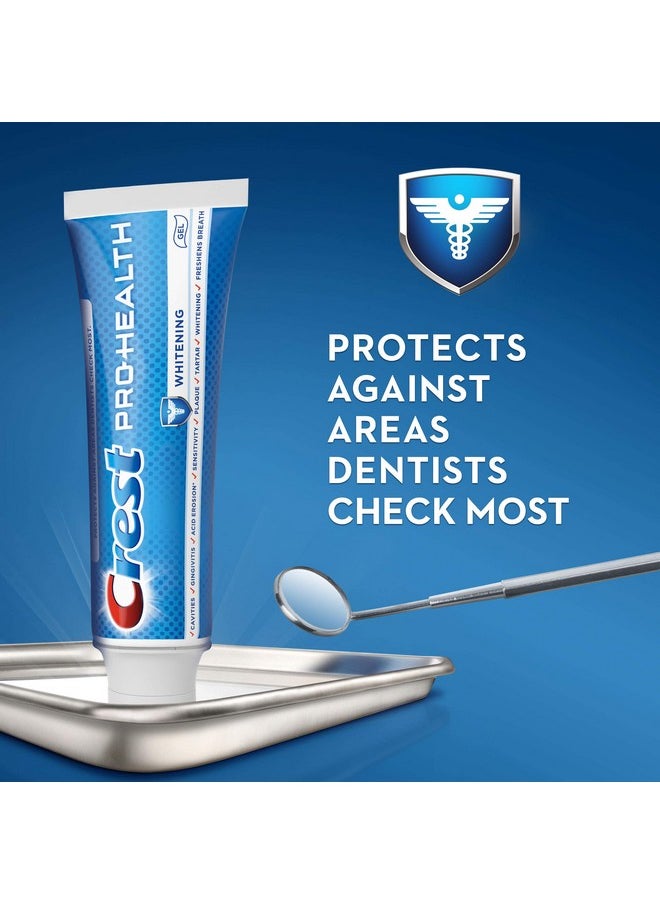 Crest Pro-Health Whitening Gel Toothpaste, 4.6 oz, 3 Count, Triple