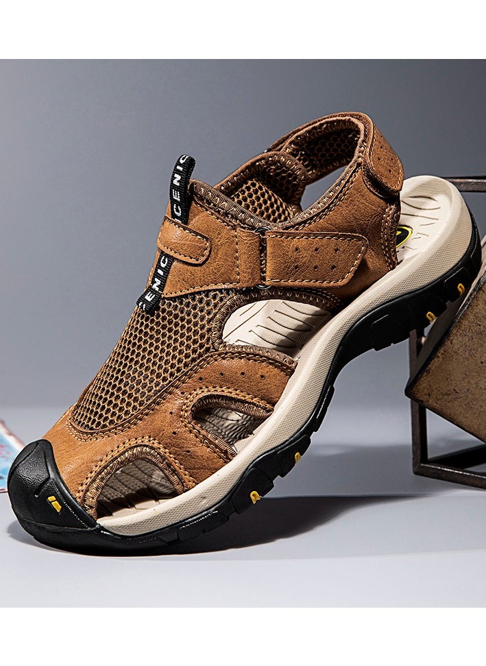 Men Fashion Summer Sport Sandals Beach Water Hiking Shoes Comfort Breathable Casual Non-slip Indoor Outdoor Sandal