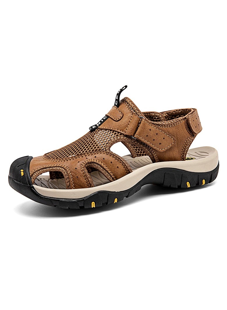 Men Fashion Summer Sport Sandals Beach Water Hiking Shoes Comfort Breathable Casual Non-slip Indoor Outdoor Sandal