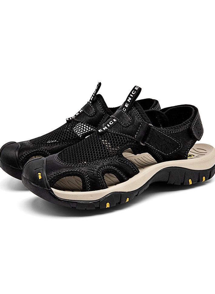 Men Fashion Summer Sport Sandals Beach Water Hiking Shoes Comfort Breathable Casual Non-slip Indoor Outdoor Sandal