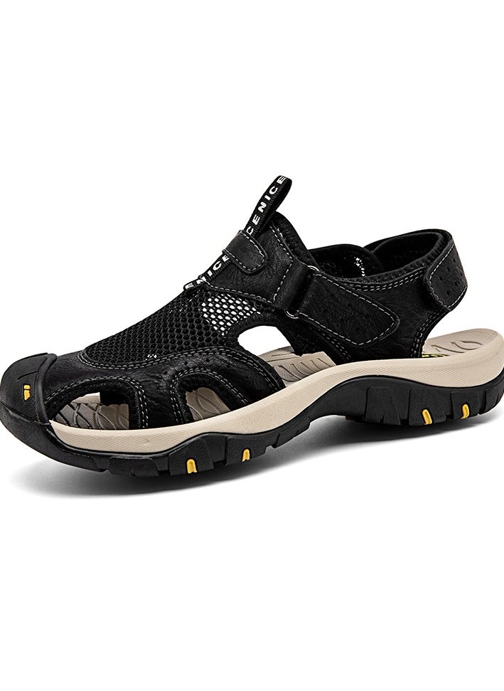 Men Fashion Summer Sport Sandals Beach Water Hiking Shoes Comfort Breathable Casual Non-slip Indoor Outdoor Sandal