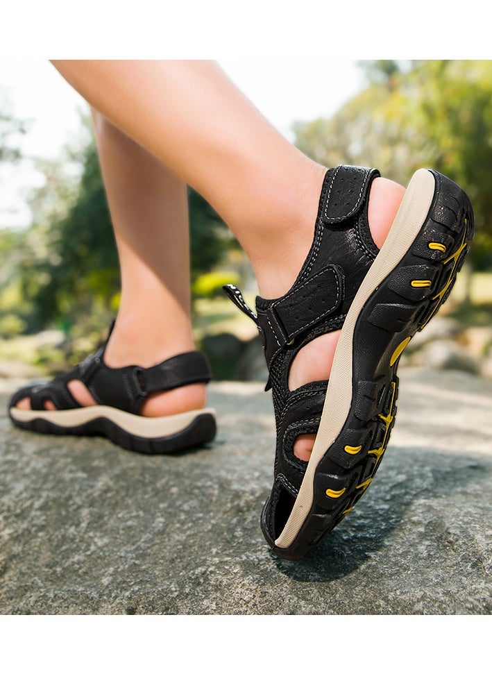 Men Fashion Summer Sport Sandals Beach Water Hiking Shoes Comfort Breathable Casual Non-slip Indoor Outdoor Sandal