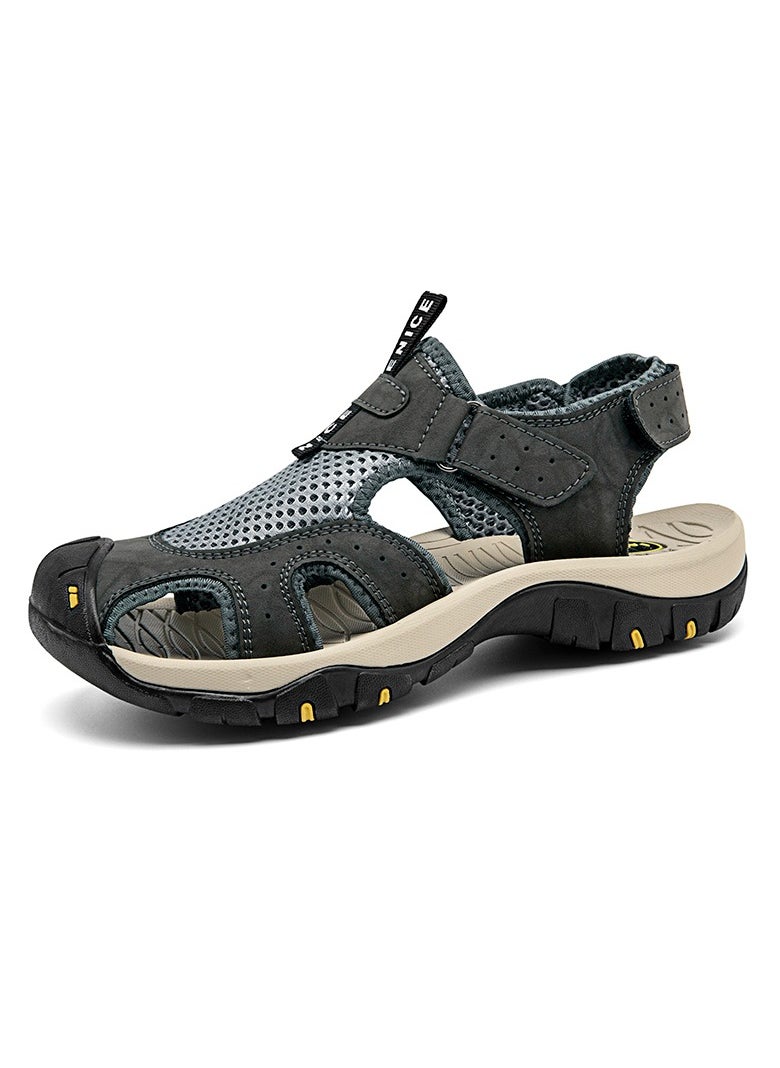 Men Fashion Summer Sport Sandals Beach Water Hiking Shoes Comfort Breathable Casual Non-slip Indoor Outdoor Sandal