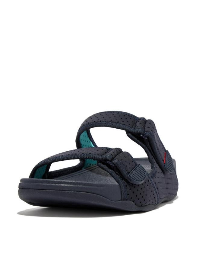 049-723 Fitflop Mens  Gogh Moc Adjustable Two-Bar Slides GE1-A30