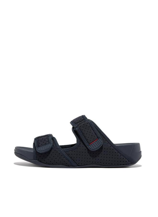 049-723 Fitflop Mens  Gogh Moc Adjustable Two-Bar Slides GE1-A30