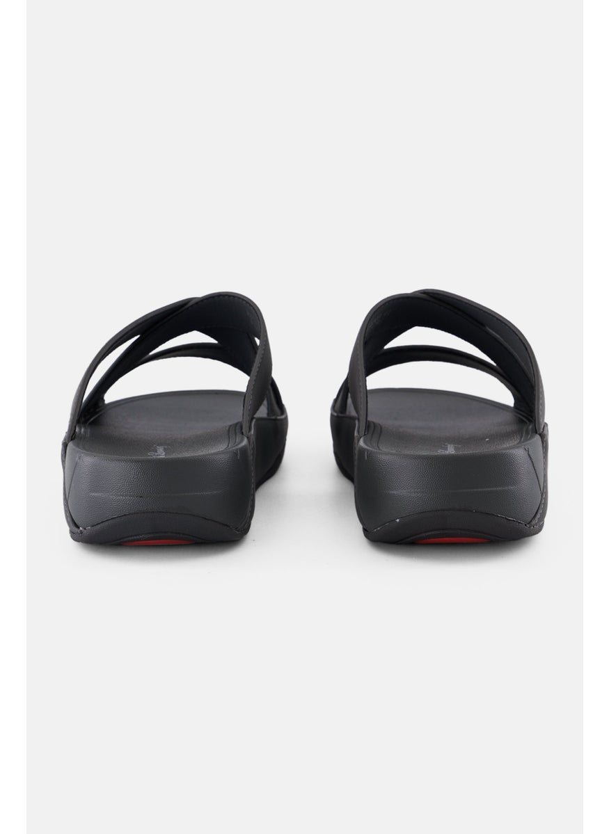 Men Slip On Arabic Sandals, Grey