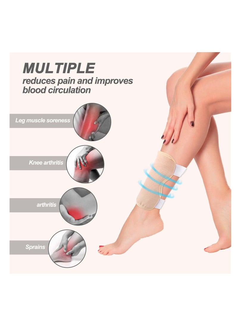 Castor Oil Pack Wrap for Knee, Castor Oil Organic Pack, Designed for Joints, Waterproof Material, Improving Blood Circulation and Relieving Muscle Pain, Reusable with Laundry Storage Bags
