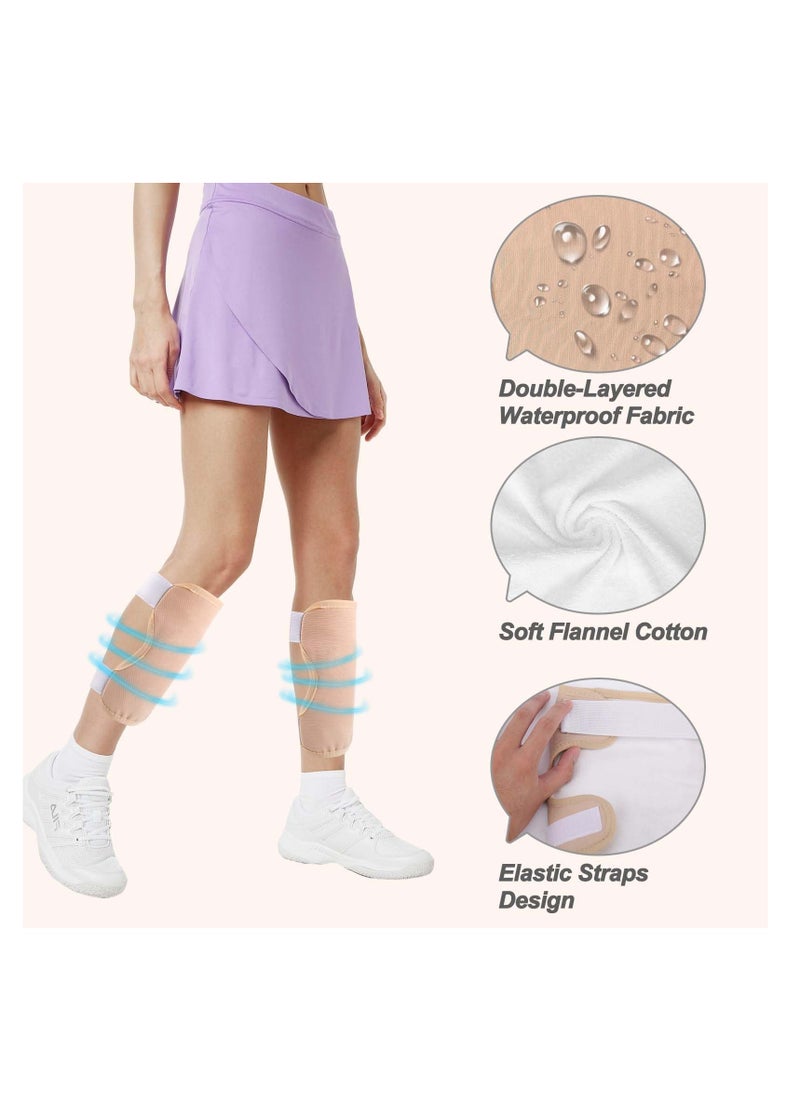Castor Oil Pack Wrap for Knee, Castor Oil Organic Pack, Designed for Joints, Waterproof Material, Improving Blood Circulation and Relieving Muscle Pain, Reusable with Laundry Storage Bags