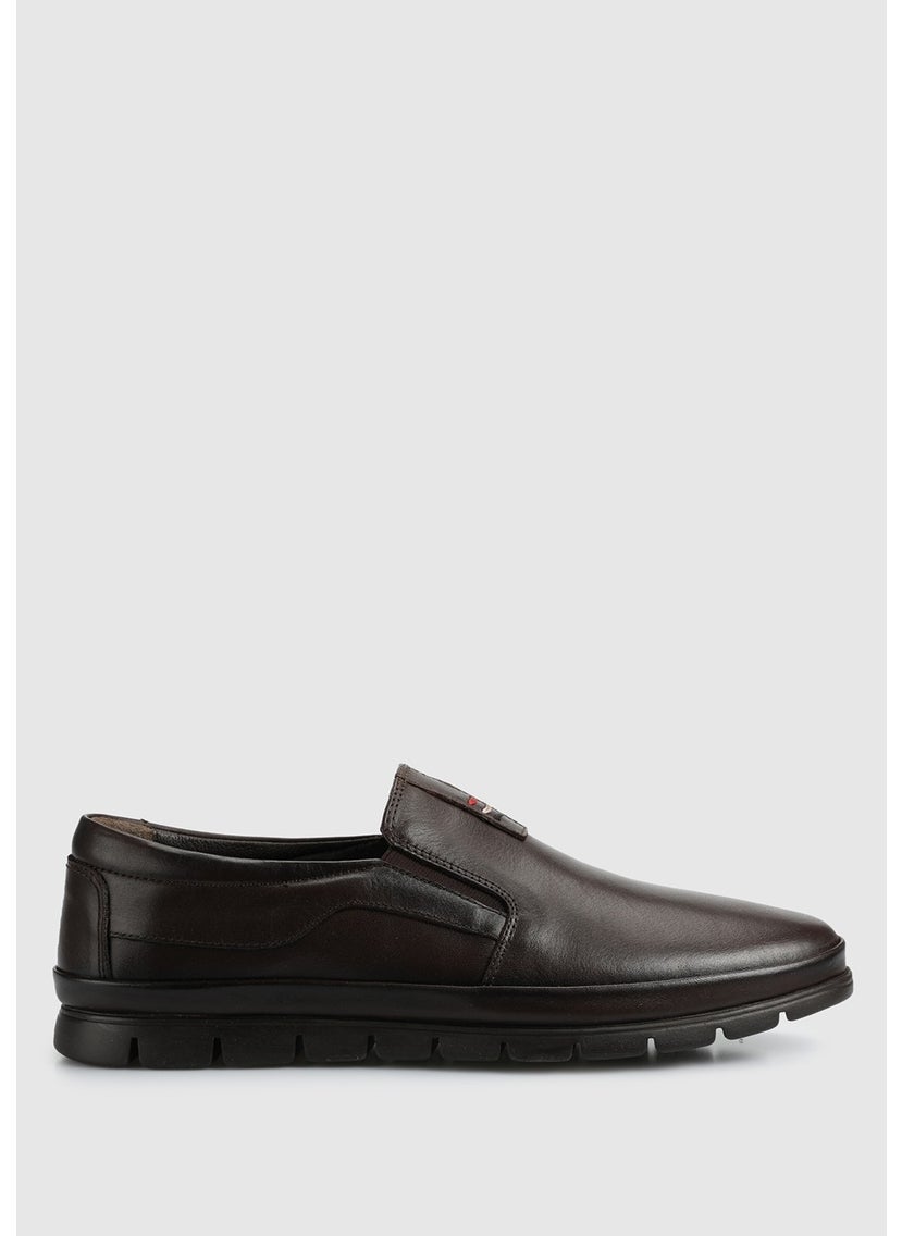 Brown Leather Men's Shoes